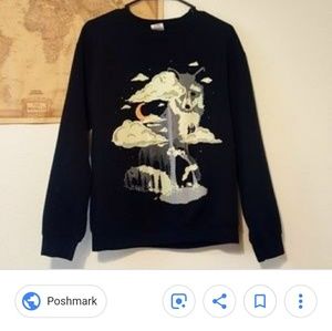 Ido in a small xs wicked clothing co fox sweater